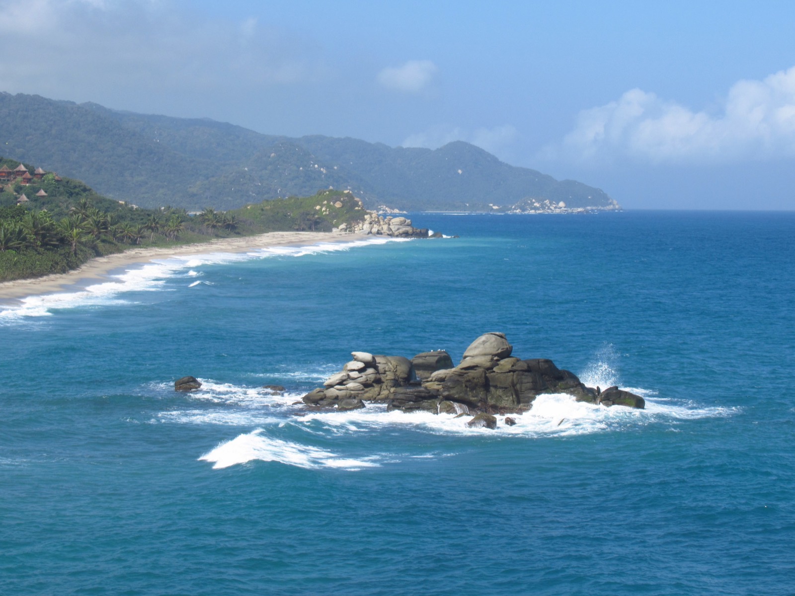 Plage du parc Tayrona pour préparer comment aller en Colombie